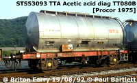 STS53093 TTA Acetic acid Diag TT080B @ Briton Ferry 92-08-19
