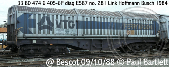 33 80 474 6 405-6P diag E587 no. 281 Link Hoffmann Busch 1984