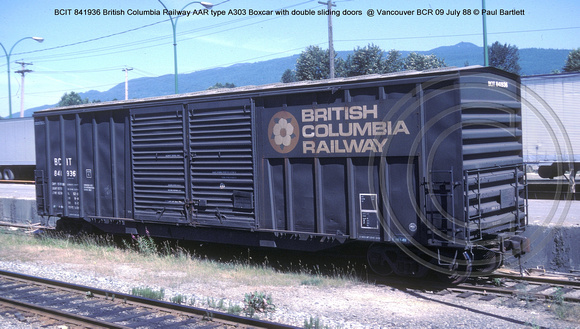 BCIT BRITISH COLUMBIA RAILWAY