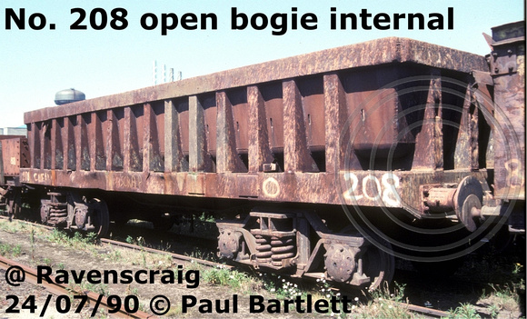 No. 208 open bogie