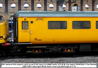 6001 Network Rail support coach ex mk 2f std open [Lot 30860 Derby 1973-4] @ York station 2024-04-29 © Paul Bartlett [3w]