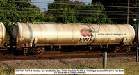 EWS870201 TEA 75.4t Petroleum Tank tare 26-200kg [Diag TE046A Greenbrier PL 2006] @ York Holgate Junction 2021-07-09 © Paul Bartlett [3w]