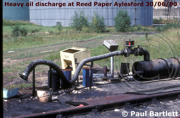 oil discharge Aylesford