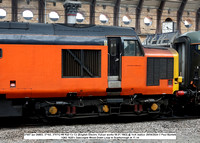 37607 [ex D6803, 37103, 37511] HN Rail Co Co [English Electric Vulcan works 09.01.1963] @ York station 2024-04-29 © Paul Bartlett [2w]