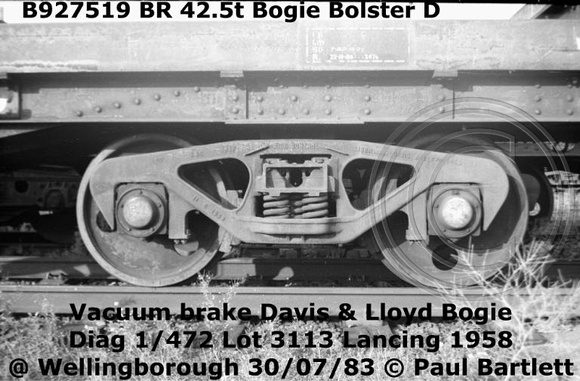 B927519_Bogie bolster D at Wellingborough 83-07-30_m_