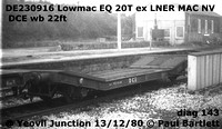 DE230916 Lowmac EQ @ Yeovil Junction 1980-12-13