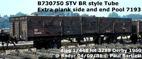 B730750 STV extra plank @ Radyr 81-09-04