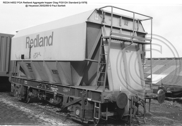 REDA14832 PGA Redland Aggregate @ Heywood Standard Works 89-02-26 © Paul Bartlett w