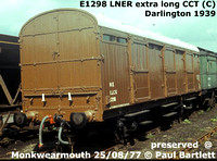 LNER 4 wheel NPCCS - CCT (C) and