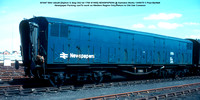 W1047 NNV rebuilt [Siphon G diag O62 lot 1768 9-1955] NEWSPAPERS @ Swindon Works 75-09-13 © Paul Bartlett w