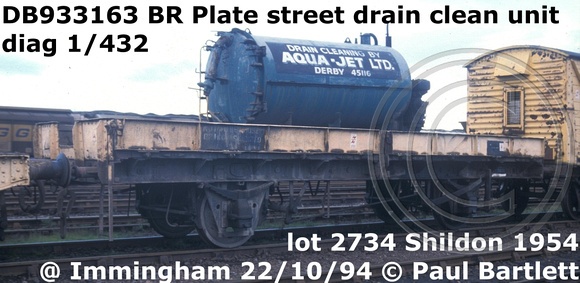 DB933163 Plate street drain d 1-432