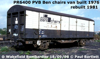 PR6400 as Ben Chairs van PVB