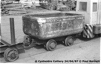 540-23 Mine car 87-04-24 Cynheidre Colliery © Paul Bartlett [1W]