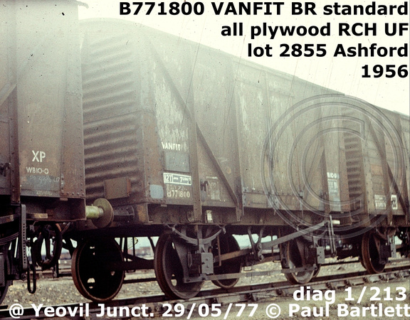 B771800 VANFIT