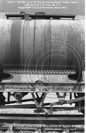 OC10 = ICI 8313 ex Ammonia liquer Internal @ Cardiff Allied Steel & Wire 87-04-22 © Paul Bartlett [06w]