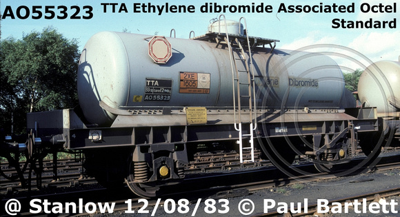 AO55323 TTA Ethylene dibromide @ Stanlow 83-08-12