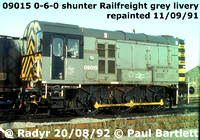 Class 08 and 09 BR Shunters , industrials