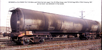 BPO84920 ex GULF84920 TEA Motor spirit Petrol fuel tank wagon @ York North Yard 2001-04-28 � Paul Bartlett [1w]