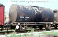 BRTE70500 @ Stoke Wagon Repairs 85-08-17 © Paul Bartlett w