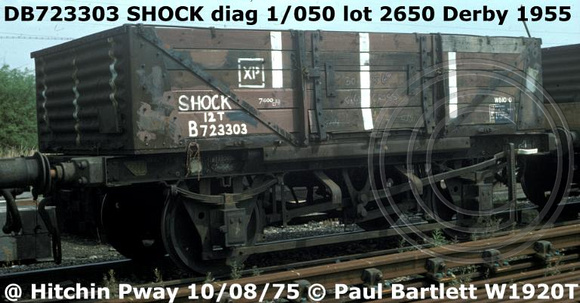 DB723303_SHOCK_diag_1-050_L2650__m At Hitchin stockyard 75-08-10_