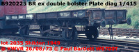 B920225 double bolster diag 1-415
