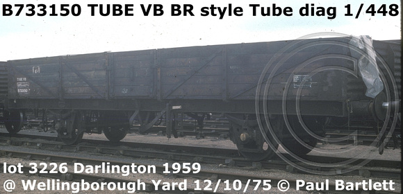 B733150 TUBE VB