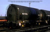 Procor 50t GLW Class B fuel oil tank wagons