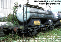 MODA Hydrogen peroxide ex Germany TOPS design code TR020A