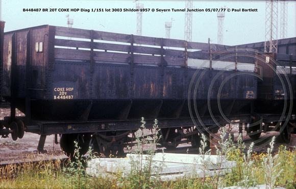 B448487 COKE HOP @ Severn Tunnel Junction 77-07-05 © Paul Bartlett w
