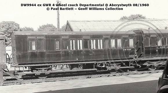 DW9944 @ Aberystwyth 08-1960 © Paul Bartlett – Geoff Williams Collection w
