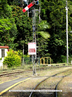 Signal at Kurunda Station of Kurunda Scenic Railway, Queensland 28-09-2014 � Paul Bartlett DSC06297