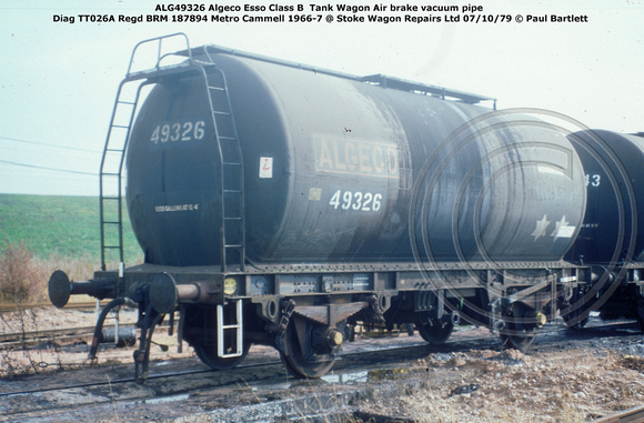 ALG49326 @ Stoke Wagon Repairs Ltd 79-10-07 � Paul Bartlett w