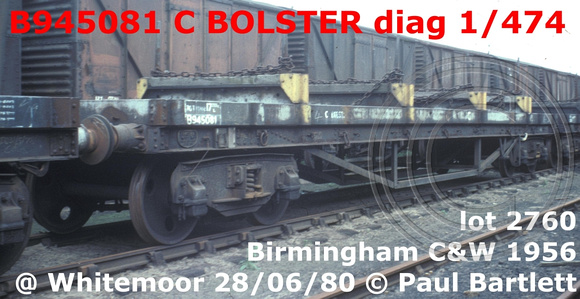 B945081 C BOLSTER