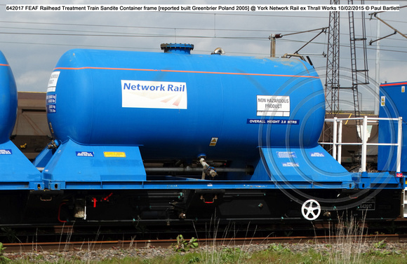 642017 FEAF Railhead Treatment Train @ York Network Rail ex Thrall Works 2015-05-10 © Paul Bartlett [3]