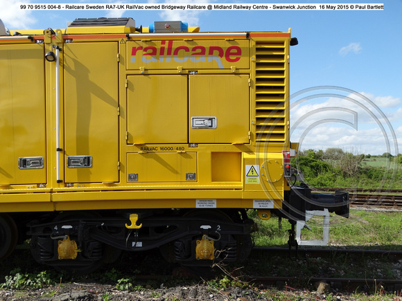 99 70 9515 004-8 - Railcare RA7-UK RailVac @ Midland Railway Centre - Swanwick Junction 2015-05-16 [16]