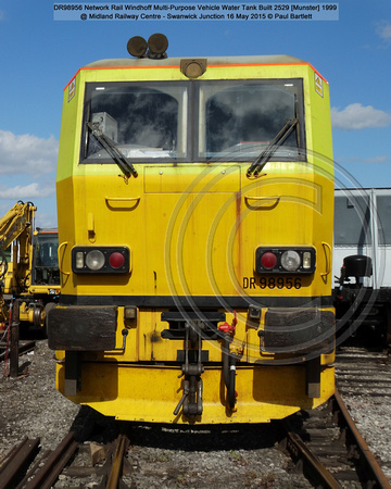 DR98956 Network Rail Windhoff Multi-Purpose Vehicle Water Tank @ Midland Railway Centre - Swanwick Junction 2015-05-16 © Paul Bartlett [02]