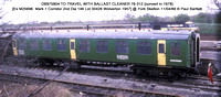 DB975804 TO TRAVEL WITH BALLAST CLEANER 76-312 @ York Skelton 88-04-11 � Paul Bartlett w