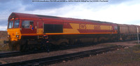 66015 EWS [classification JT42 CWR built GM EMD no. 968702-15 Built 09-1998] @ Tees Yard 99-10-10 © Paul Bartlett w