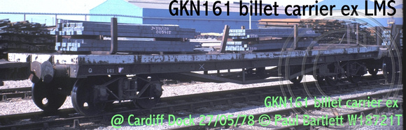 GKN161 billet carrier ex LMS