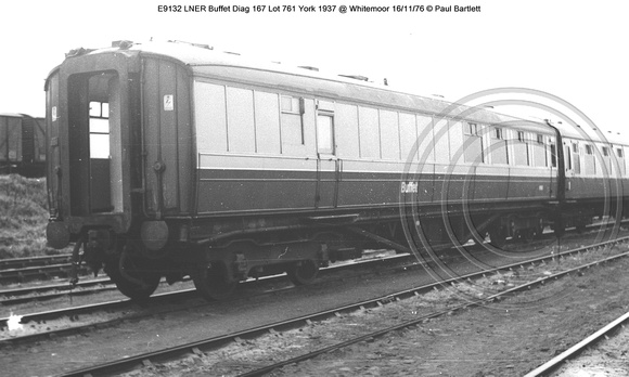 E9132 LNER Buffet @ Whitemoor 76-11-16 � Paul Bartlett w