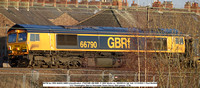 66790 [ex DRS 66403] GBRf [classification JT42CWR GM EMD 11.2002 Works no. 20038515-3 @ York 2022-12-11 © Paul Bartlett w