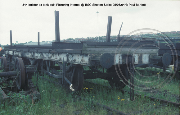 344 bolster ex tank Internal @ BSC Shelton Stoke 94-06-05 � Paul Bartlett [2w]