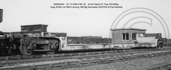 DB900354 (21 70 929 9 001-9) Flatrol EV Diag 2-526  @ Doncaster 83-07-02 © Paul Bartlett [1w]