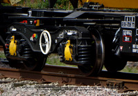 37 70 9228 003-3 IFA (S) Uans Kirow Switch & Crossing Transporter @ York Holgate Network Rail Depot 31 July 2015 © Paul Bartlett [08]