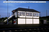 Finedon Road Signal box exterior @ Wellingborough Yard MR 78-06-11 � Paul Bartlett [1w]