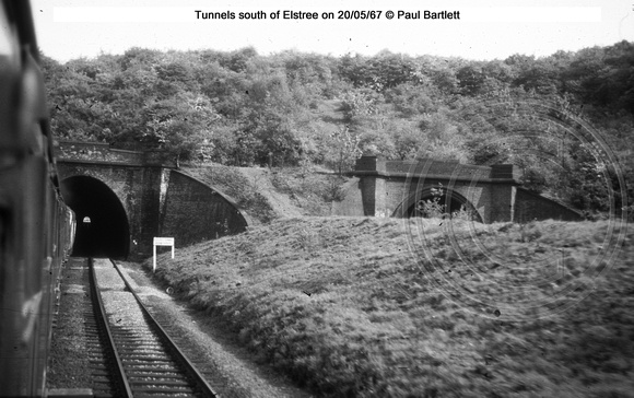 Tunnels south of Elstree 67-05-20 � Paul Bartlett w