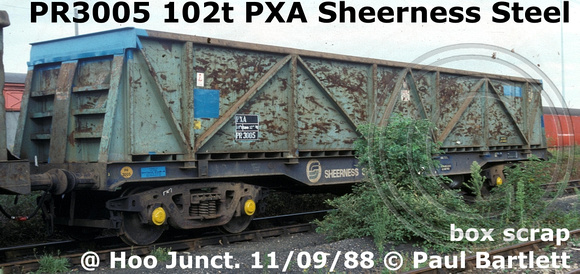 PR3005 PXA scrap