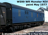 W599 WR Monster at Whittlesford 78-09-16
