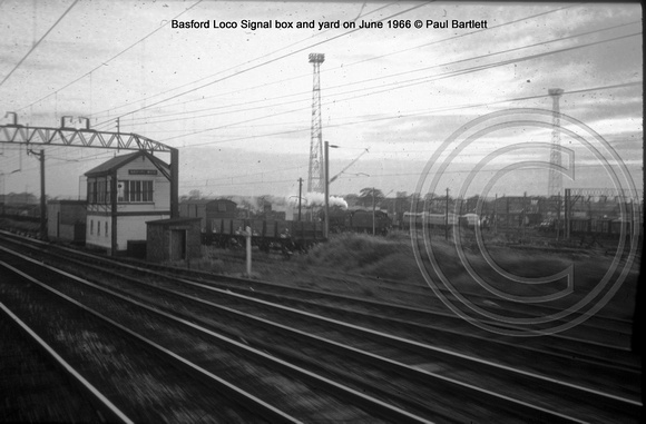 Basford Loco Signal box 66-08 � Paul Bartlett w