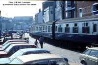 Class 33 & Mark 1 carriages @ Weymouth Quay 84-04-27 � Paul Bartlett w